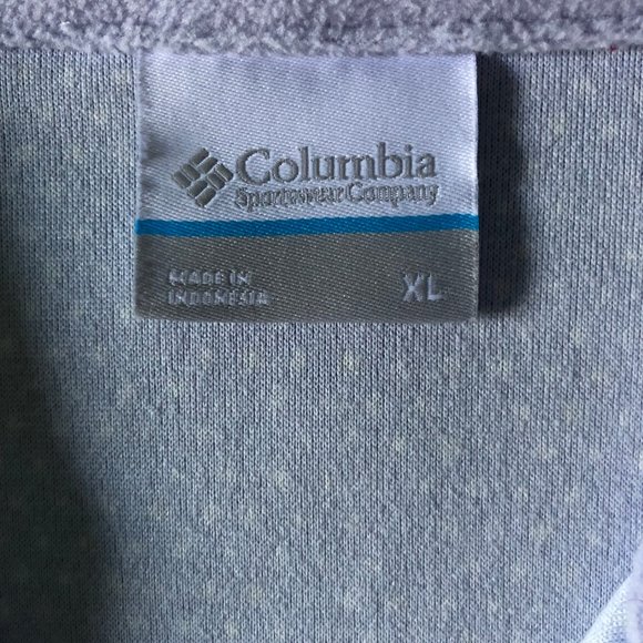 COLUMBIA 1/4 Zip Fleece Pullover - Picture 5 of 7
